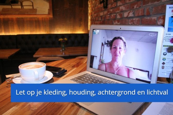 Let hierop bij videobellen